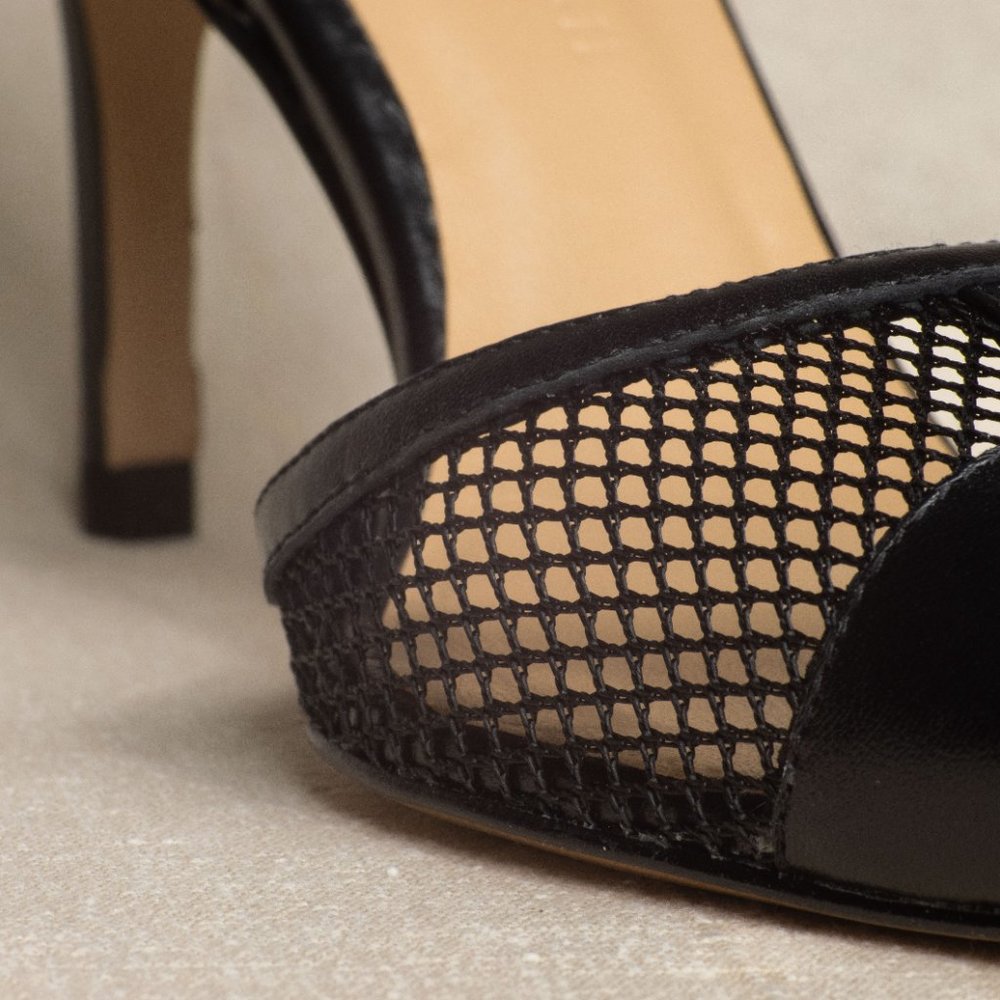 The Finn d'Orsay Mesh Pump Shoe - Picture 7 of 8